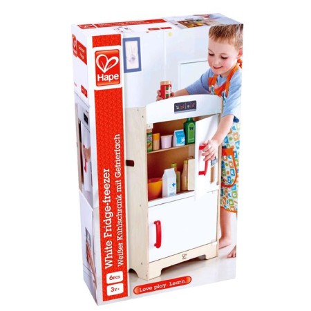 Refrigerator Game Hape, with a freezer-4