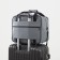Road bag with lightning, 2 outer pockets, long belt, gray color