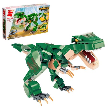 Designer transformer "Dinosaur", 3 assembly options, 287 details