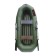 Yugana R-260 boat, inflatable bottom, olive color