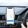 Phone holder, wireless charging, sensory capture 6-9.5 cm, chrome