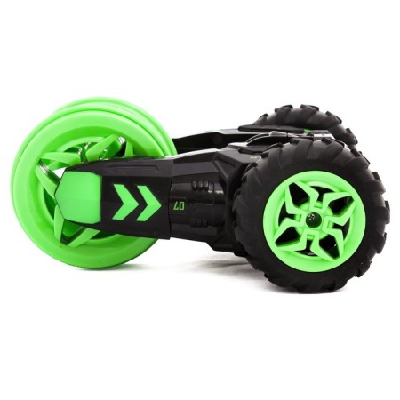 Radio -controlled machine "Combolation - transformer", works on the battery, the color of the green-1