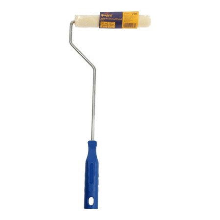 Mini-veil tundra, velor, 150 mm, handle d = 6 mm, d = 15 mm, pile 5 mm-4