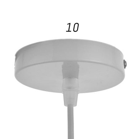Lamp Bayerlux 2034846/1 E27 40W white 19.5x19.5x28 cm-4