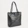 Bag-tout on zipper, gray color