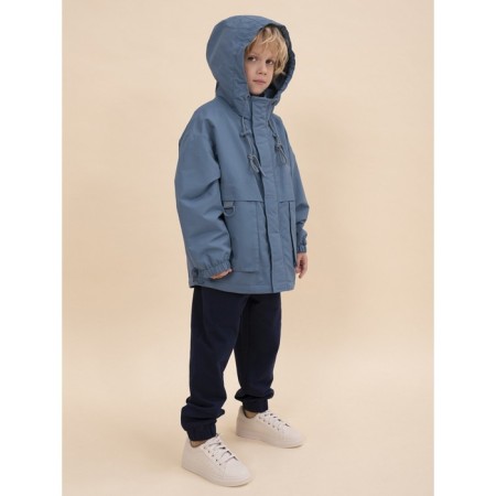 Vetrovka for boys, height 140 cm, jeans color-2