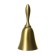 Gold metal bell 10x4.8x4.8 cm