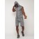 Sports suit men's, size 52-54, light-gray color
