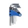 A set of keys of hexagonal tundra, CRV, 1.5 - 10 mm, 9 pcs.