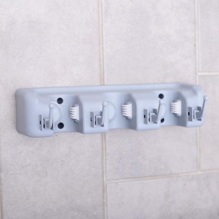 Holder for harvesting inventory with hooks of a share, 26 × 6 × 10 cm, color gray color-1