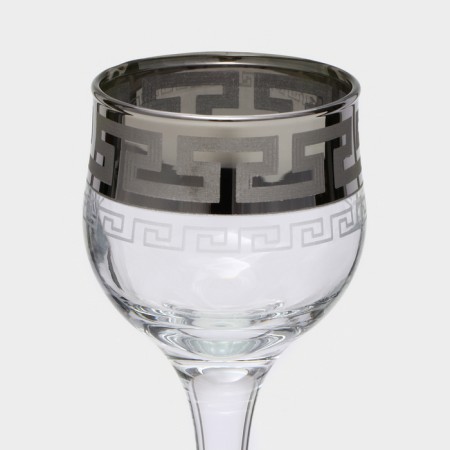 Set of glass glasses "Greek pattern", 55 ml, 6 pcs-3
