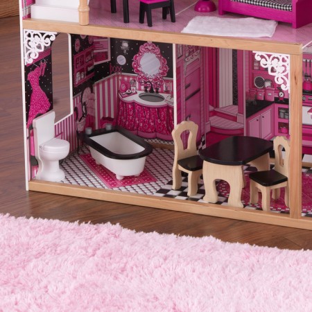 House puppet wooden Kidkraft "Villa Amelia", three -story, with furniture-6