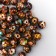 Beads for creativity plastic "Marble. Coffee" d = 0.8 cm set 20 g