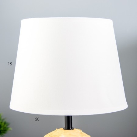 Larnaca table lamp E14 40W white orange 30x30x28cm Risalux-4