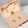 Organizer for storing jewelry "Portable box", 11 × 16 × 5 cm, pink color