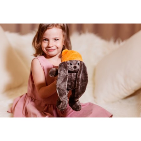 Soft toy of Bunny "Mishutka LU", 25 cm-1