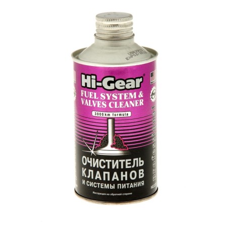 HI-GEAR fuel system cleaner for 60 liters, 325 ml