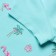 A set for a girl (T -shirt/leggings), mint color, height 98 cm
