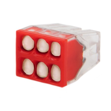 Express Klem with Paste REXANT CC 2273-246, 6-wire 0.5-2.5 mm², transparent (100 pcs./Union) 10