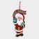 Decorative decoration (suspension) "Grandfather Frost" 35x23 cm