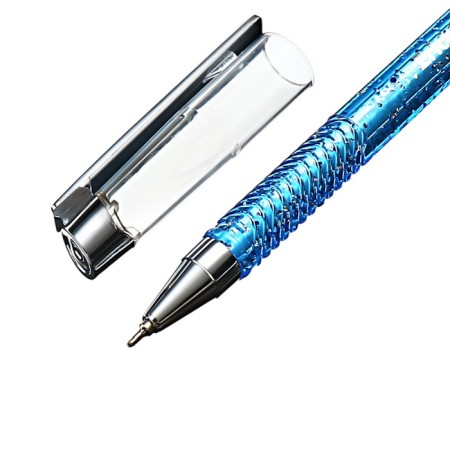Ballic handle, Erichkrause, Ultra-20 Stick Glitter Node 0.7 mm color blue-3