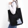 Bag (package) Shoper "cats", 42x10x30 cm, without lining, black