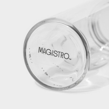 Glass dispenser for oil with a measuring scale Magistro Mist, 200 ml, 5.5 × 17.5 cm-9