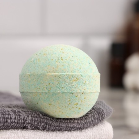 Book for a bath with sea salt "coniferous forest" 110 g of Dobroparov-4