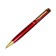 Gift Ball Handle in a Calligrata Plastic Calle "Francis", rotary, burgundy-golden housing