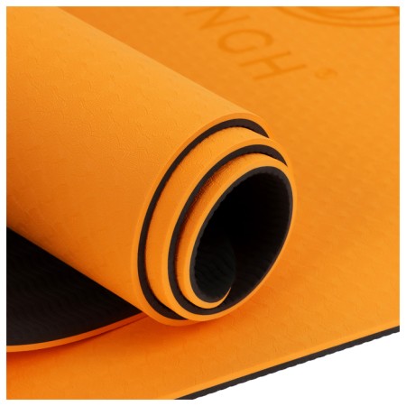 Sangh yoga rug, 183x61x0.6 cm, orange color-1