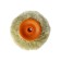 Sixtect -shaped roller 80226, polyester, d = 36 mm, handle d = 6 mm, pile 18 mm, 180 mm