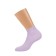 Women's socks shortened mini cotone, size 39-41, color Lilla