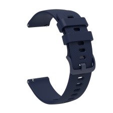Smart hours strap, 22 mm, silicone, blue