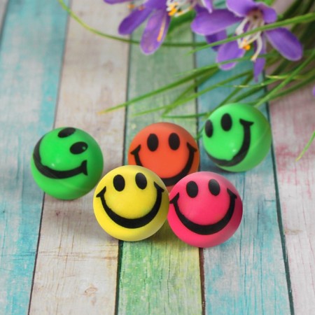 Ball "Smiley", 2.5 cm, Mix colors-1