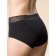 Women's cowards, size 48, black color