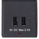 Network filter, 5 nests, 3m, s/h, curtains, PVS 3 IP0.75, 2USB, 2200W, 10A, Chern, 32593