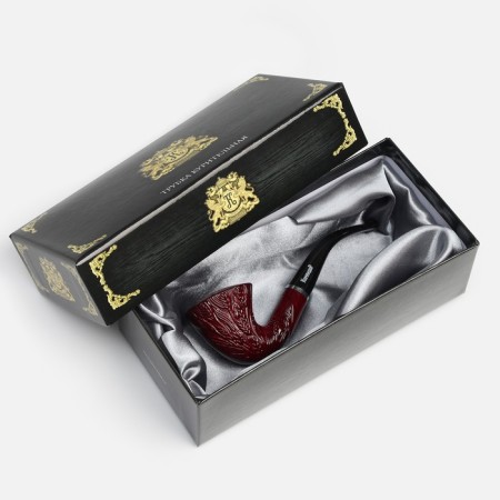 Kommer's smoking pipe "Commander", classic, length 14 cm, hole D-2 cm-4