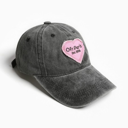 Women's cap Minaku "OFR.PARIS", dark gray color, rr 54-56