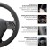 Senator Meridian braid, perforated, without a rim, rr m, black