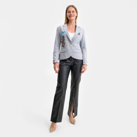 Women's jacket Emporio Armani, Gray Melange, Rr. 42