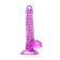 Realistic phallimitator A-Toys byfa Celiam, TPE, Purple color, 20.5 cm