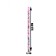 Black pencil with the eraser "Unicorn", firmness of NV