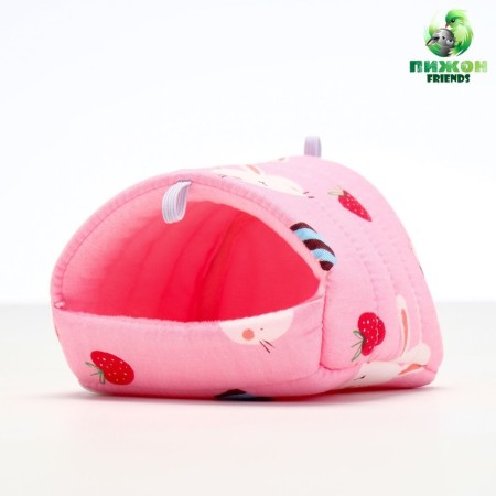 Rodent house "Rabbit", pink