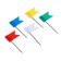Power buttons "flags", 50 pieces, Devente, in a cardboard box