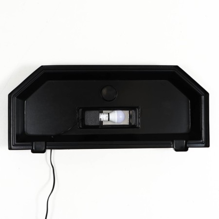 Aquarium "Panoramic" with a lid, 60 liters, 64 x 26 x 36/41 cm, black-3
