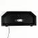 Aquarium "Panoramic" with a lid, 60 liters, 64 x 26 x 36/41 cm, black