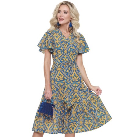 Female dress "Romantic and gentle", size 56