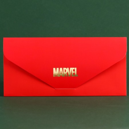 Money envelope "Marvel" embossing, 19 x 9 cm-4