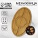 Wooden Mengitsa Nuts, 21.8 x 35 cm