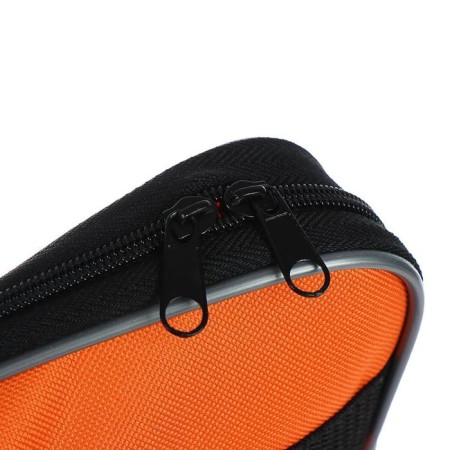 Folder with handles Textile A4, 365 x 290 x 30 mm, calligrata, 1Sh41, "office", external/inner pocket, orange-4